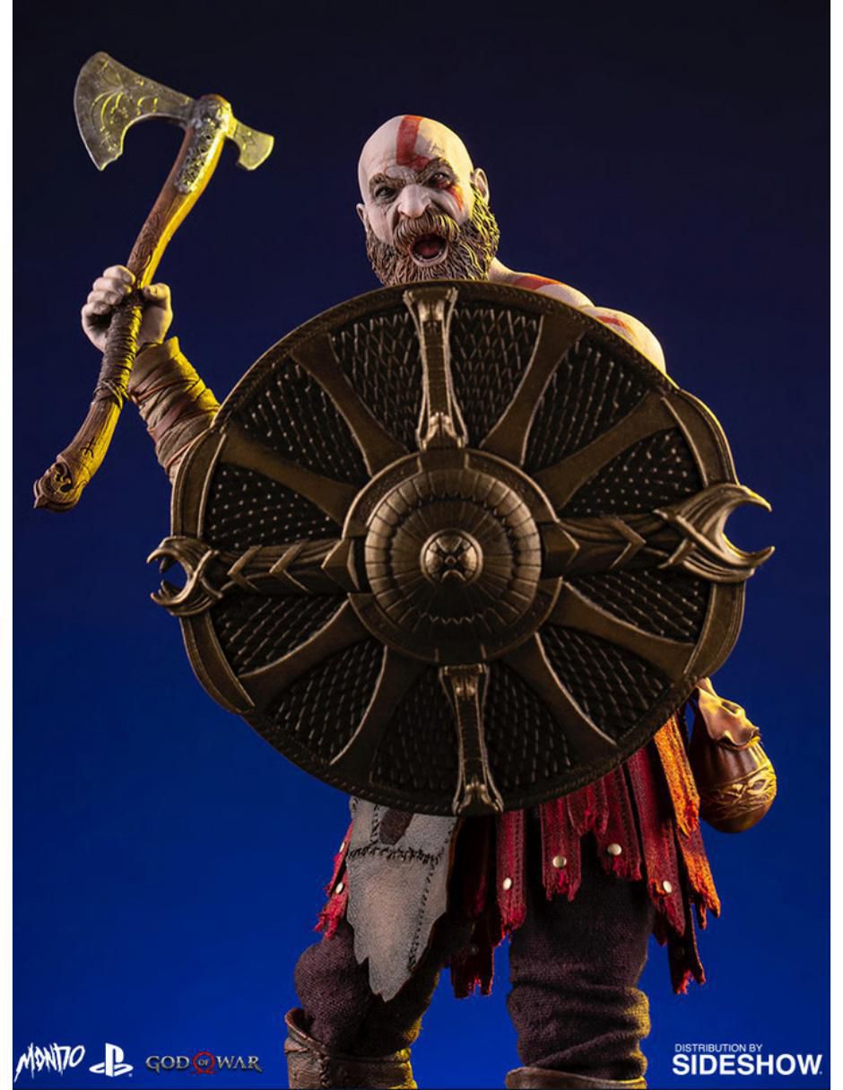 Figura de colección artículada God Of War Kratos Deluxe 4