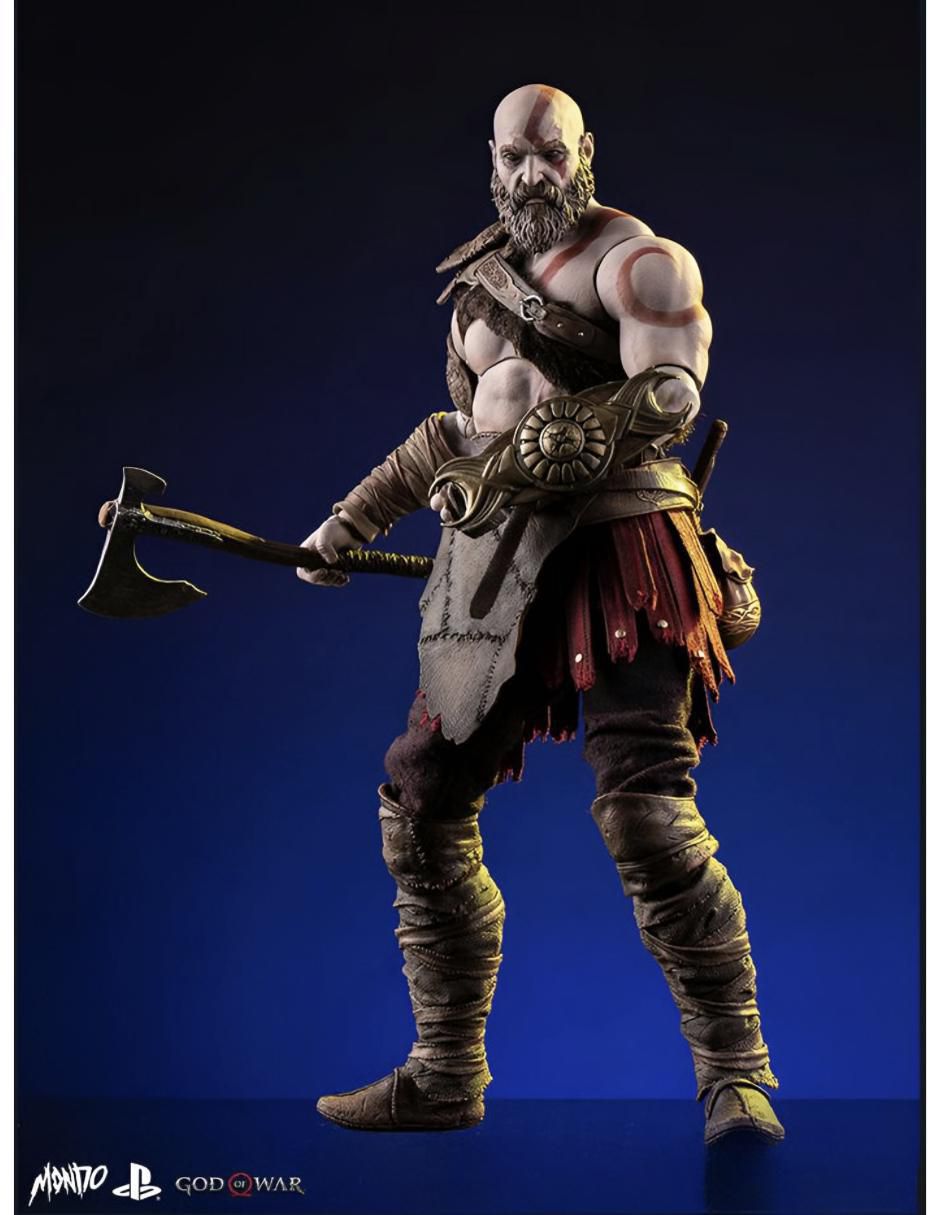 Figura de colección artículada God Of War Kratos Deluxe 5