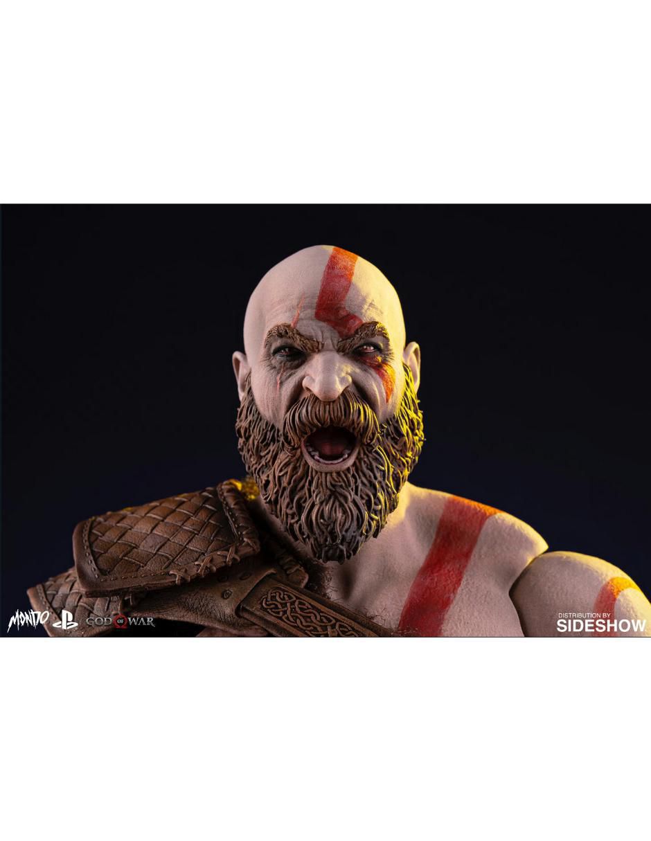 Figura de colección artículada God Of War Kratos Deluxe 10