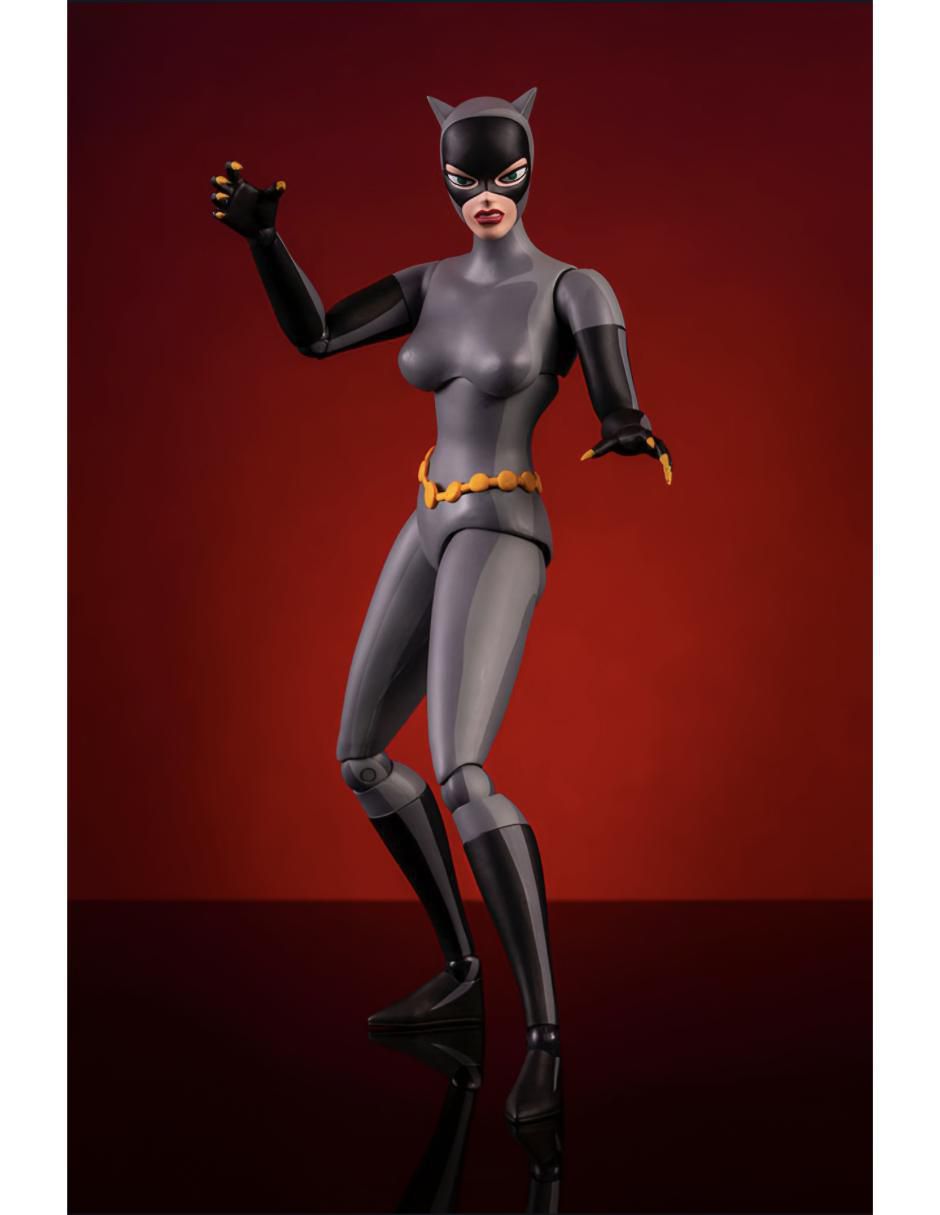 Figura de colección artículada Batman The Animated Series Catwoman Estándar 5